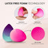 Makeup Sponge Set of 8 - Makeup Sponges for foundation, Makeup Blender Beauty Sponge, Powder, Cream Latex-free Cosmetic Sponges for Flawless Wet/D...