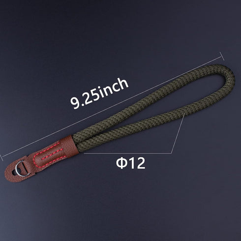 Green Soft Camera Wrist Strap, Hand Strap Compatible with Fujifilm X-T30 X-T4 X-T3 X100F X-T20 X-T2 X-Pro2 X-E2 X30 X100T A6100 A6600 A6400 A6000 ...