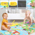Toys for 1 Year Old Boys and Girls: Love&Mini 3 in 1 Musical Mat for Toddlers 1-3 with Drum 6 Musical Instrument and 8 Animals Sounds Piano Mat To...