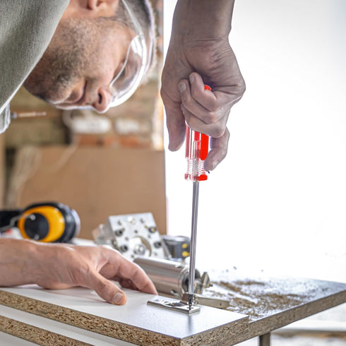 T20 Torx Security Screwdriver with Magnetic Tip Plastic Grip Torx Screwdriver for Computer Repairing, Automobile Tools, and Home Appliances, 100mm...