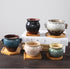 4PCS Mosaic Bamboo Coasters for Crafts, Blank Base Trays, Drinking Cup Coaster, Plant Coaster, Art Plate,DIY Mosaic Supplies (Hexagonal Platter)...