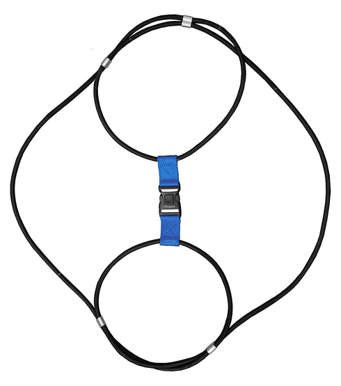 ENCASED Trash Can Lock for Animals/Raccoons, Bungee Cord Heavy Duty Large Outdoor Garbage Lid Lock ((Does NOT Include Trash Can))...