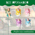 Jetec 10 Pieces Garden Miniatures Fairies Mini Garden Figurine Fairies Decor for Fairy Outdoor Garden Yard Home Decoration (Lovely Fairy)...