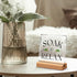 Funny Bathroom Desk Decor,Soak Relax Funny Bathroom Sign Acrylic Plaque With Wooden Stand Sign for Bathroom Shelf Toilet Restroom Home Tabletop De...