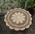 Laivigo New Handmade Crochet Cotton Lace Round Table Cloth Doilies Doily,24 Inch,Beige...