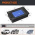 DC Multifunction Battery Monitor Meter, 0-200V 0-100A LCD Display Digital Current Multimeter Voltmeter Ammeter for Cars Rv Solar System...