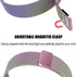 Compatible with Galaxy Watch 3 45mm/Samsung Galaxy Watch 46mm/Gear S3 Frontier/Classic Band, 22mm Stainless Steel Strap Replacement for Samsung Ga...