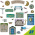 Eureka Curiosity Garden Gallery Wall Motivational Classroom Bulletin Board Set for Teachers, 26 Pieces...