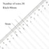 Suwimut 11 Pack Straight Line Stencil Template for Journaling and Envelope Addressing Guide Stencil Templates Set, 11 Inch Scale Spacing Line Draw...