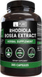 Pure Original Ingredients Rhodiola Rosea (365 Capsules) No Magnesium Or Rice Fillers, Always Pure, Lab Verified...