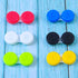 Elcoho 24 Pack Contact Lens Cases Contact Lens Holder Box Left/Right Eyes Contact Lens Container, 6 Colors...
