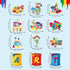 46 Pieces Art Painting Party Decoration, Art Birthday Hanging Swirls Ceiling Decor for Kids Girl Boy Painting Birthday Graffiti Party Supplies...