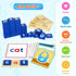 Learning Toys for 3 4 5 Years Old Kids - 116Pcs Short Vowel Letters Sorting Spelling Reading Toy Set with Double-Sided Flash Cards, Preschool Kind...
