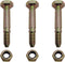 (Pack of 3) 53200500 Shear Pins and Nuts fits Ariens 532005 510016 51001600 Snow throwers...