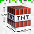 Official Minecraft TNT Light with Game Sounds - Handheld Night Light & Fun Toy for Kids...