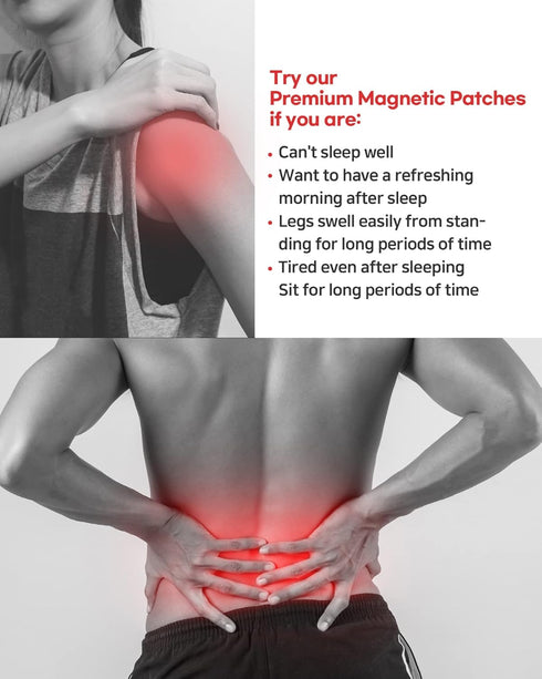 100pcs ACU-Magnetic Patches Healing Tip Magnet Pain Relief Like Acupuncture Pre-attached to Plasters for shoulder wrist neck arm leg back...