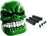 Abfer Shifter Gear Knobs Green Skull Shift Knob Cool Car Gear Shifting Lever Handle Head Replacement Fit Most Automatic Manual Vehicles...