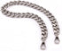 25 Inch Trendy Chunky Metal Chain Purse Handles Shoulder Strap Replacement for Handbag (Silver)...