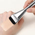 Foundation Brush 3 Pcs Makeup Flat Brushes Thin Blade Brush Portable Facial Brushes Cream Spatulas Tools Powder Scrubber Liquid Brush Soft Bristle...