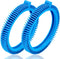 2 Pieces 896584000-143 Blue Front Tire Kit, Front Tires with Hump Replacement for Pool Cleaners 2X, 4X, Pressure - Concrete Pool...