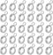 60PCS Bead Loop, Bail Beads Charm Holder Pendant Charm Rings, Stainless Steel Connectors Bails Beads, 4mm Inner Diameter Bail Tube Beads Hanger Da...