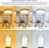 hansang 12 Pack G9 LED Bulb 6000K Cool Daylight for Crystal Chandelier, 4W 40Watt G9 Halogen Equivalent 1.77'' Height Short T4 Light Bulb with G9 ...