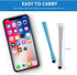 Outus 8 Pieces Waist Stylus Pens with 8 mm Rubber Tips Stylus Pens for Screen Compatible with iPhone, iPad, Tablet (8 Colors)......