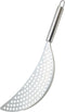 KitchenCraft Stainless Steel Half-Moon Pan Strainer/Pot Drainer, Silver...