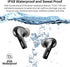 TOZO T20 Wireless Earbuds Bluetooth Headphones 48.5 Hrs Playtime with LED Digital Display, IPX8 Waterproof, Dual Mic Call Noise Cancelling 10mm Br...