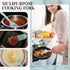 10 in 1 Silicone Flexible Fork 11 Inch Cooking Tools and Utensils Heat Resistant Cooking Fork Dishwasher, Mixes Ingredients, Mashes Food, Whisks E...