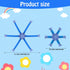 6 Pack Fidget Spinners Pop Tubes Fidget Toys, Shape Changing Telescopic Suction Cup Toy, Creative Learning Gifts Stress Relief and Anti Anxiety Pa...