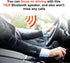 Bluetooth Handsfree Speakerphone for Cell Phone, Wireless Car Kit Music Player Adapter with Back-Clip Portable Bluetooth Speaker for Home/Sport/Ou...