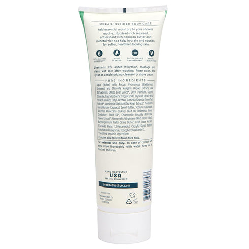 The Seaweed Bath Co. Hydrating In-Shower Body Conditioner, 8 Ounce, Coconut Water Scent, With Natural Bladderwrack Seaweed, Vegan, Paraben Free...