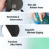 Square Mouse Pad with Stitched Edge, Premium Mousepad Washable Cloth. Computer Mouse Pad with Non-Slip Rubber Base, Mouse Pads for Computers Lapto...
