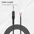 2 Pack 6ft Speaker Wire to 6.35mm 1/4 inch TS Mono Male Plug Adapter Connector to Bare Wire Open End Audio Cable for Microphone Speakers...
