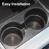 KIWI MASTER Cup Holder Insert Compatible for 2009-2016 Dodge Ram 1500 2500 3500 Heavy Duty Replacement Floor Mounted Center Console with Bucket Se...