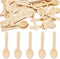 200 Pcs Mini Wooden Spoons, 4 Inch Disposable Wooden Dessert Spoons, Biodegradable Compostable Birchwood...