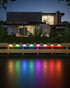 8Pack Solar Deck Lights,Waterproof Color Changing Solar Fence Lights,Solar Lights Outdoor for Pool,Fence,Step, Patio,Deck, Backyard,...