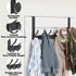 over The Door Hooks, Sturdy Door Hanger, Large over The Door Towel Rack with 12 Hooks, Heavy Duty Easy to Install, for Bathroom, Bedroom?kitchen?h...