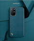 for OnePlus 8T 5G Case, Soft TPU Artificial Leather case,Extremely Light Ultra-Light Camera Protection Leather Cover Case for OnePlus 8T 5G (Teal)...