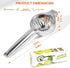 TEZZ Upgrated Extra Large Lemon Squeezer, Heavy Duty Handhelp Orange Juicer with 3.47'' extra big Filter Bowl, Stainless Steel Hand Press Citrus J...