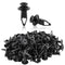 MOTOALL Plastic Bumper Rivet Clips Fastener Screw for Rhino 450 660 Yamaha Rhino Fender Hood Body 100Pcs...