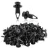 MOTOALL Plastic Bumper Rivet Clips Fastener Screw for Rhino 450 660 Yamaha Rhino Fender Hood Body 100Pcs...