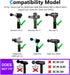 24V AC/DC Massage Gun Charger Compatible with Toluca EM 26, ERLANG EM13 EM12, Booster Pro2 Pro3 E, Legiral Le3, Vybe Pro, Dark Iron EM31 Massage G...