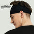 Sports Headbands for Men (5 Pack),Moisture Wicking Workout Headband, Sweatband Headbands for Running,Cycling,Football,Yoga,Hairband for Women and ...