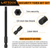 Torx Bit Set, LATTOOK 13-Piece Security Tamper Proof Torx Star Bits Set, Magnetic S2 Steel, 4'' Long, T5 - T40...