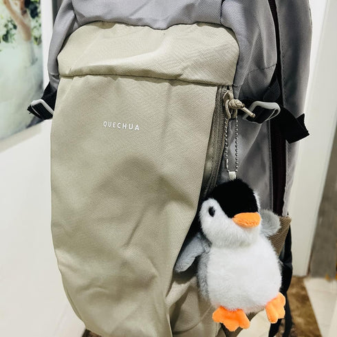9 Pcs Mini Penguin Stuffed Animal Plush Keychain Toys Cute Penguin Gifts Penguin Party Supplies Small Penguin Hanging Pendant for Bag Christmas Tr...