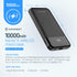 Amcrest USB C Power Bank, 10,000mAh Portable Charger USB C, Wireless Magnetic Power Bank Fast Charging 10W PD 3.0, Type C Battery Bank with LED Di...