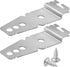 2 Pack 8269145 Undercounter Dishwasher Mounting Bracket with Screws by Beaquicy - Compatible Whirl-pool Ken-more Kitchen-Aid Dishwasher - Replace 8269145 WP8269145 WP8269145VP