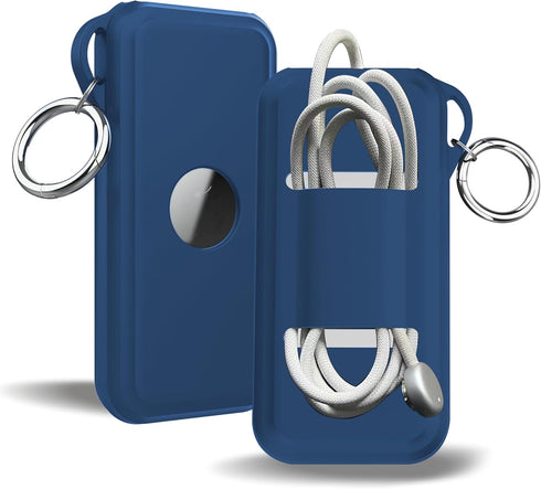 DamonLight Protective case for Apple Vision Pro Battery, Anti-Scratch Silicone Cable-Holder for Power Bank Acceeessoriees (Blue)......
